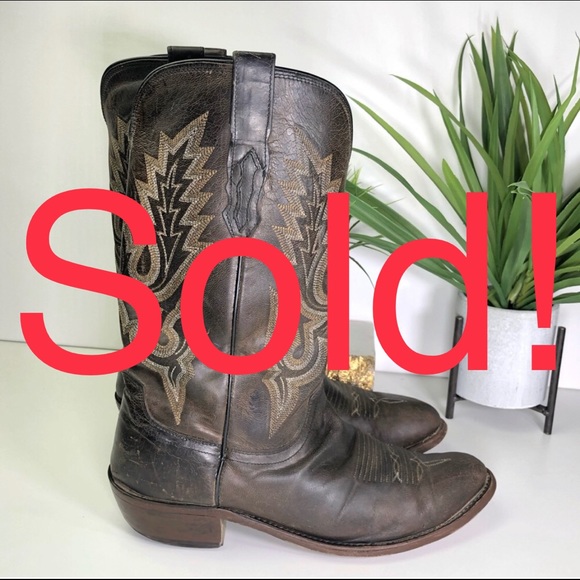 Lucchese Other - Lucchese Peanut Brittle Mad Dog Western Boots